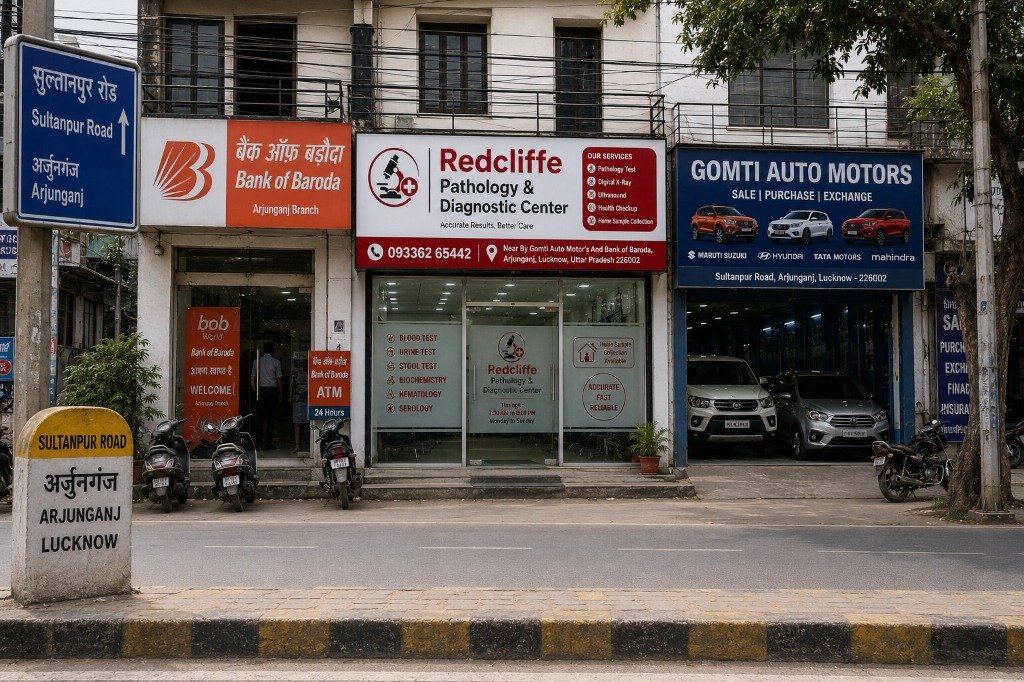 Sultanpur road storefront view